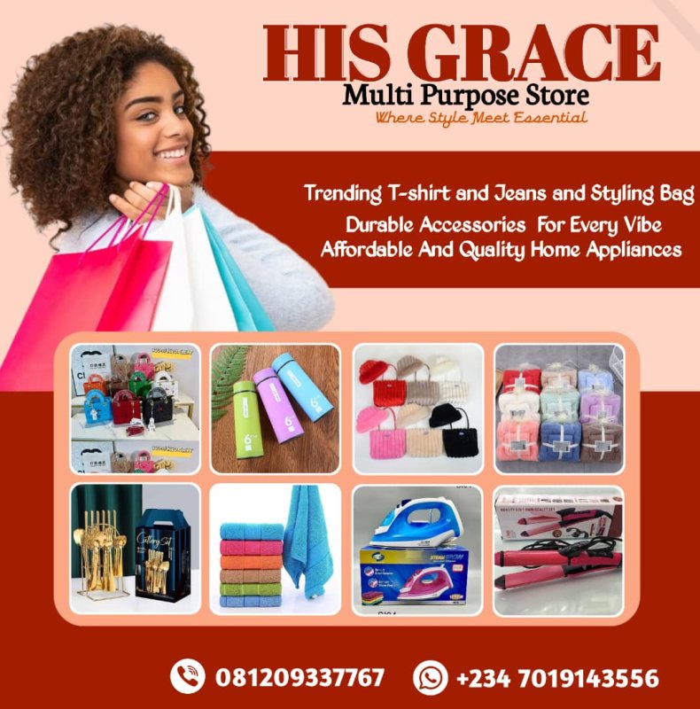 His Grace multipurpose store